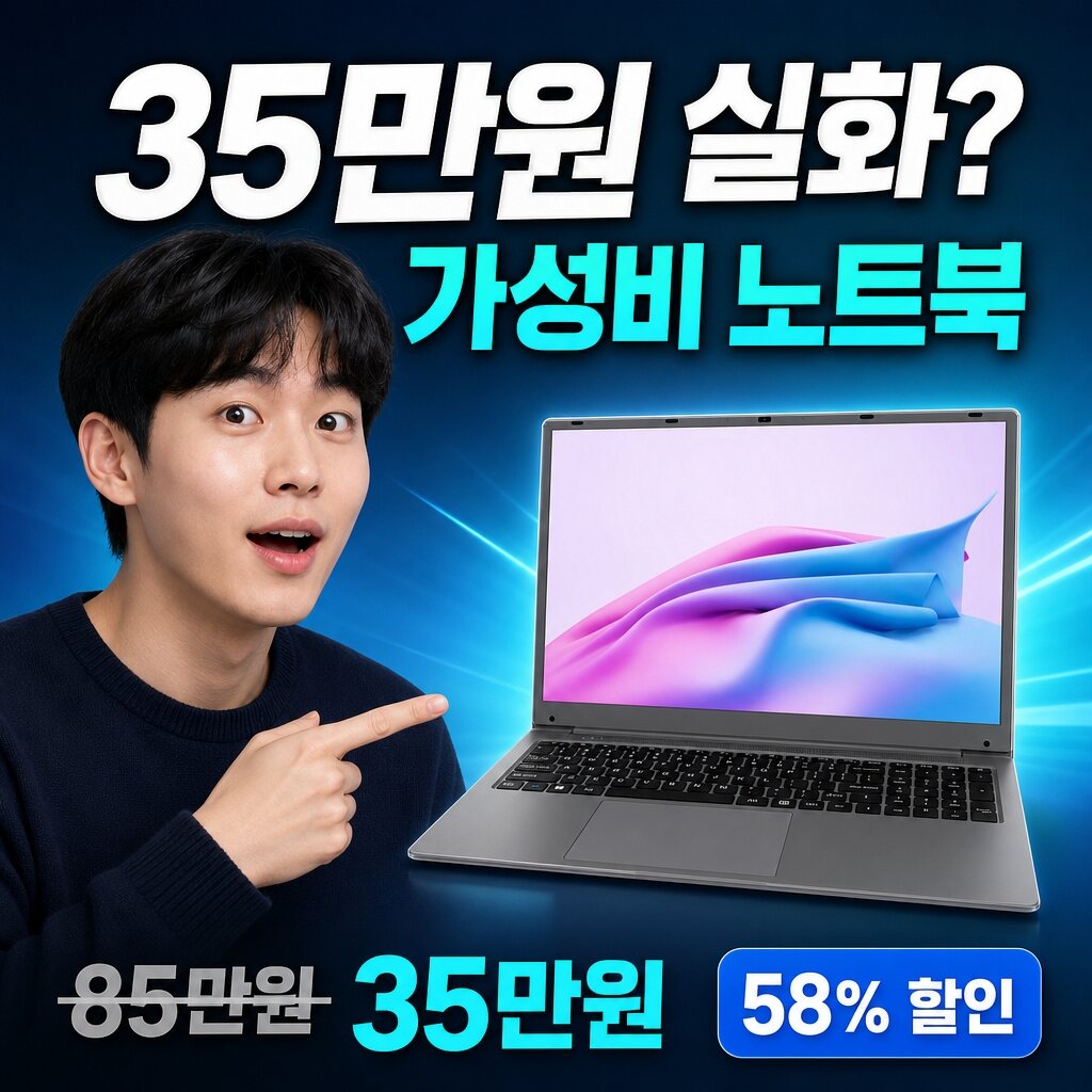 가성비 노트북 실측 리뷰 | 대화면 문서 총정리
