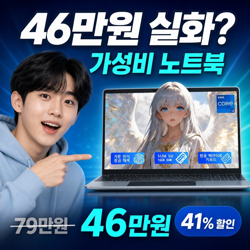 가성비 인텔 코어 i3-6006U 노트북 실사용 후기 대표 이미지