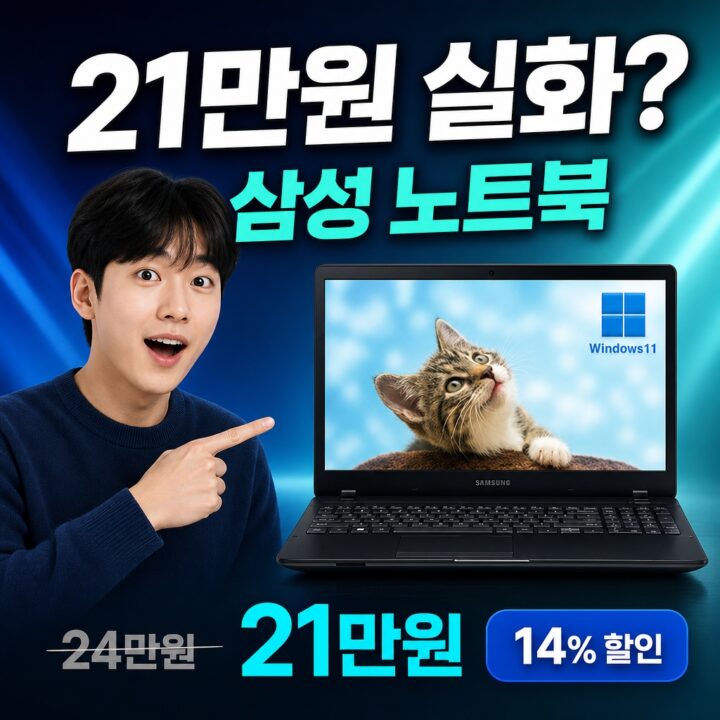 삼성 노트북, 14% 할인 실화? 실사용 데이터로 검증