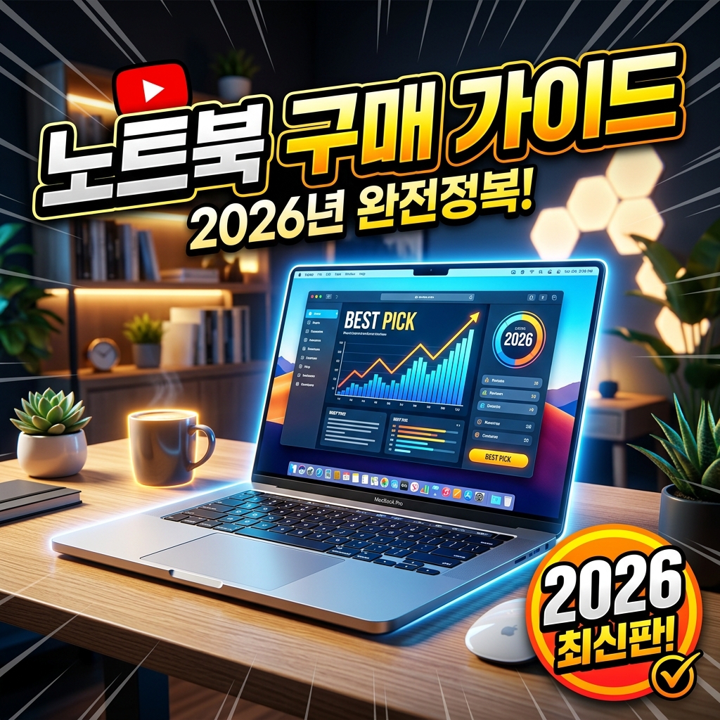 2026 노트북 구매 가이드 — 사기 전 반드시 확인할 체크리스트(용도·사양·A/S)