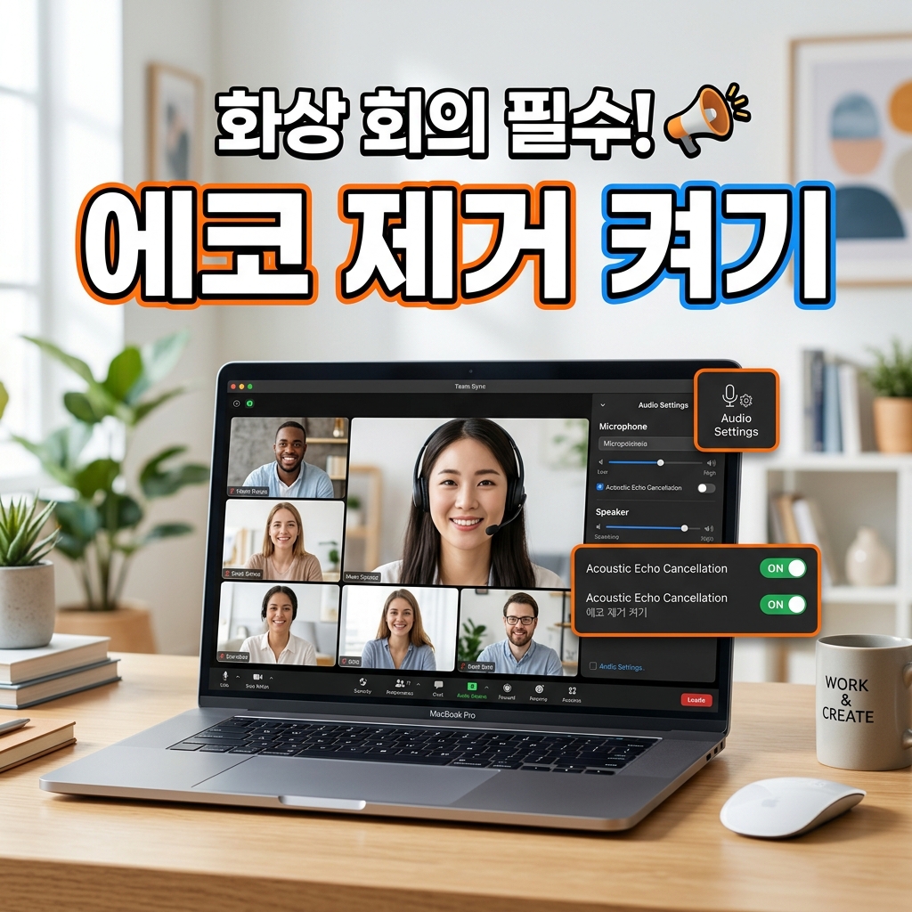 마이크 속성 고급 탭에서 독점 모드 체크를 해제하고 향상 기능을 조정하는 윈도우 설정 화면