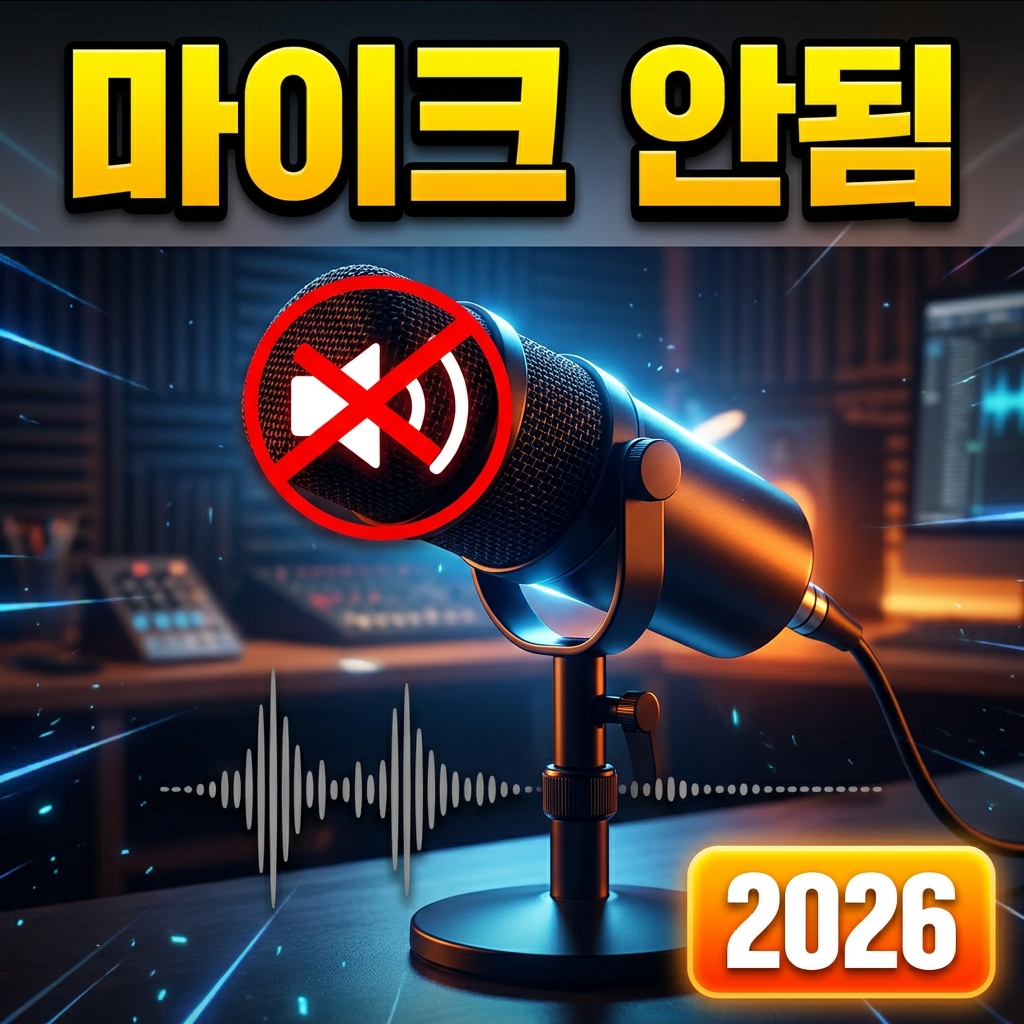 마이크 인식 안 됨·소리 작음 해결 — 입력장치·권한·부스트·드라이버