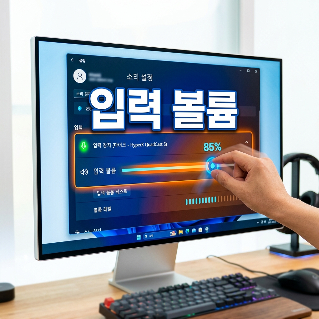 윈도우 개인정보 마이크 권한 설정에서 앱별 접근을 허용하는 화면