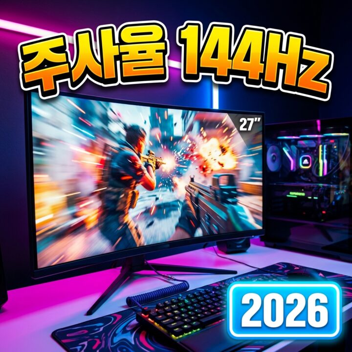 모니터 주사율(Hz) 변경 방법과 안 바뀔 때 해결법 — 윈도우 설정·케이블·GPU 총정리
