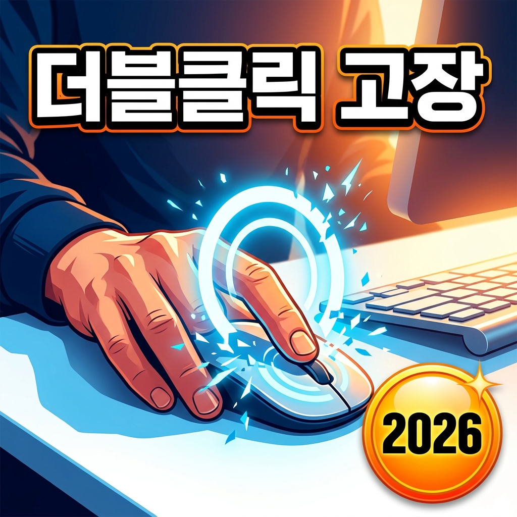 마우스 더블클릭(채터링) 원인과 해결 방법 총정리