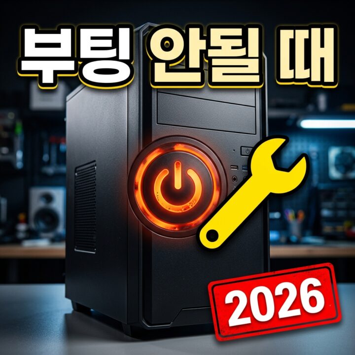 컴퓨터 부팅 안 될 때 원인과 단계별 해결법: 전원·신호·부품·윈도우 순서로 잡는다