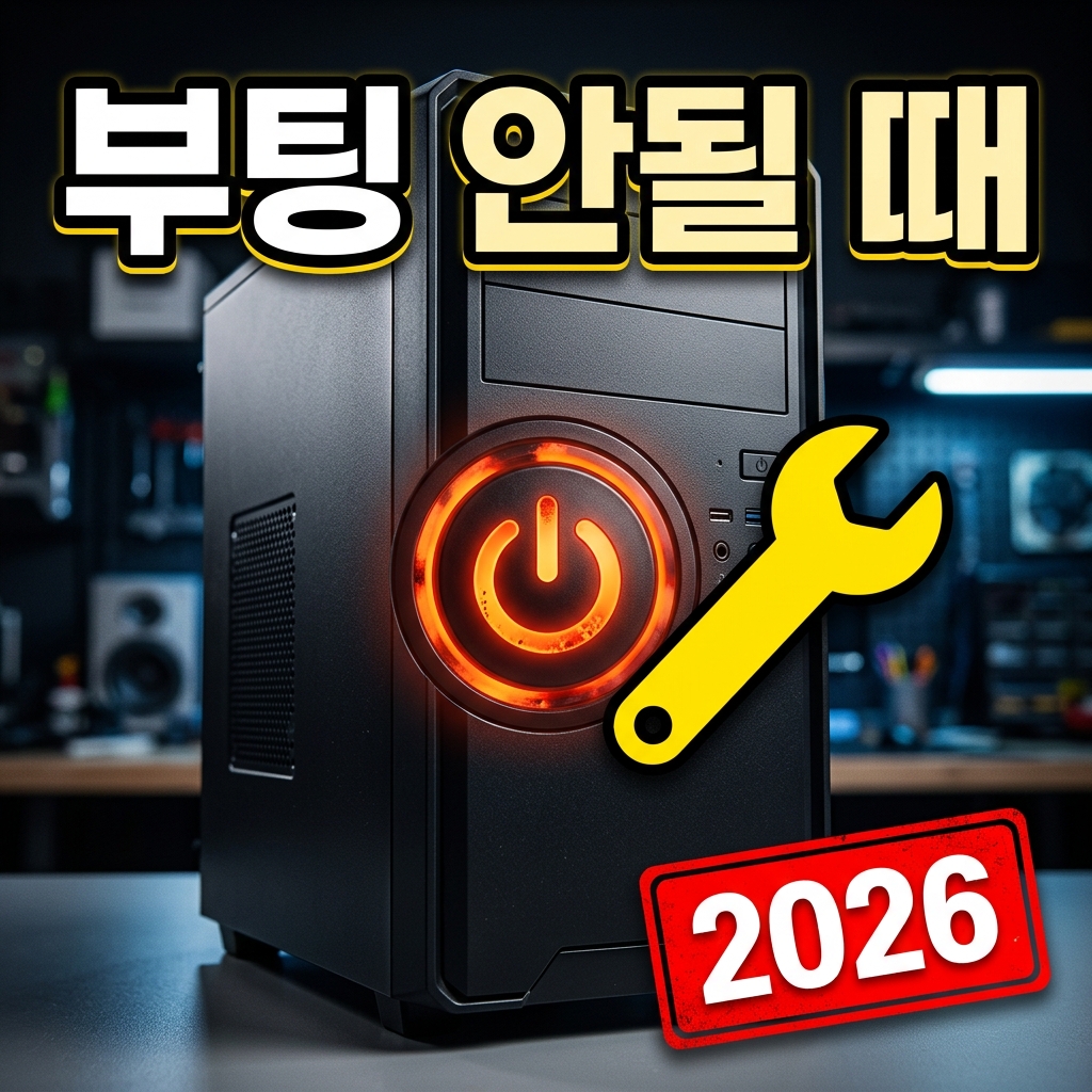 컴퓨터 부팅 안 될 때 원인과 단계별 해결법: 전원·신호·부품·윈도우 순서로 잡는다