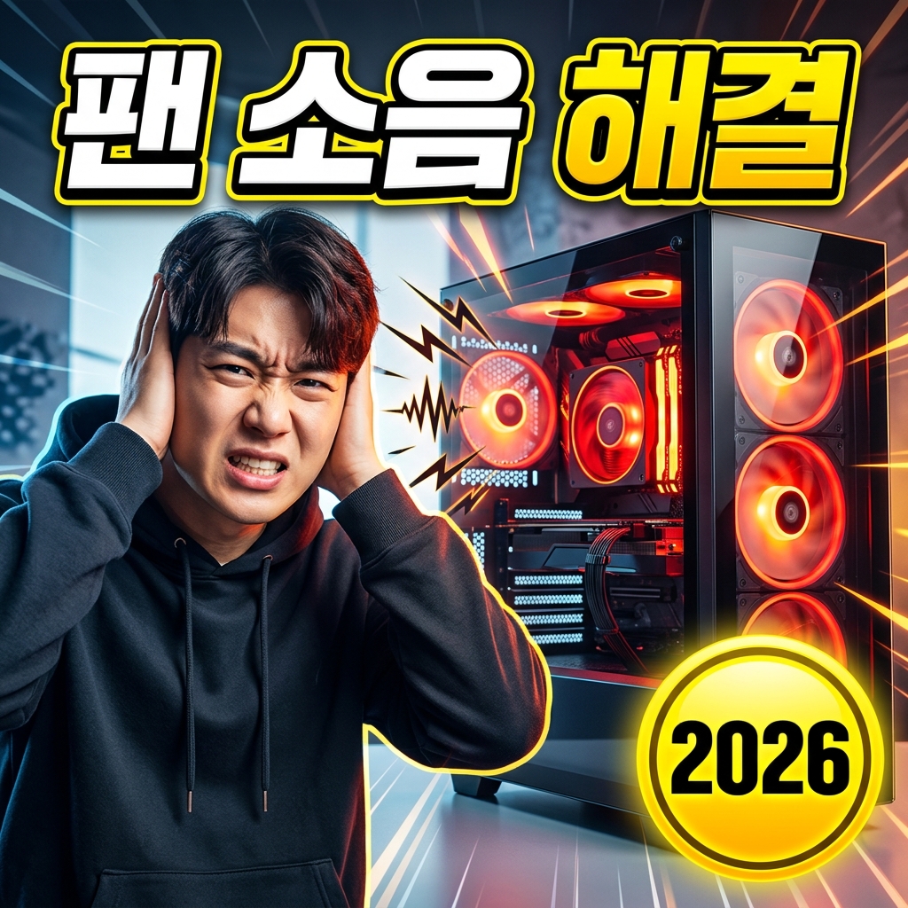 PC 팬 소음 줄이는 법 — 원인 진단부터 팬 커브·먼지 청소·방진 마운트까지