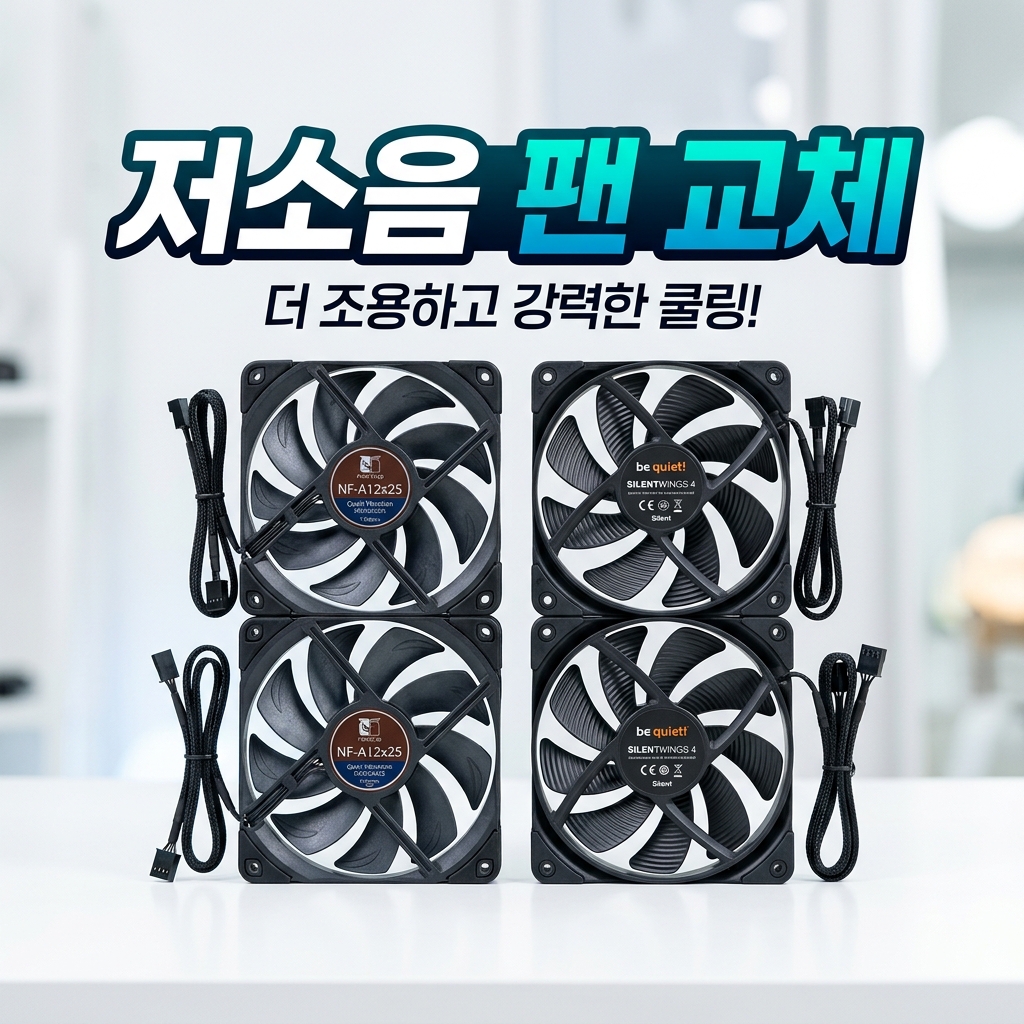 팬 나사 자리에 끼우는 고무 방진 마운트