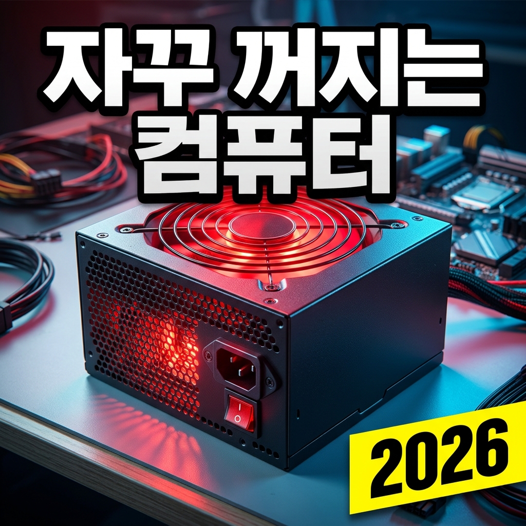PC가 갑자기 꺼짐 반복 — 파워(PSU) 문제 진단과 해결법