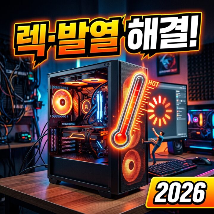 PC 느려짐·렉·발열 원인과 해결 방법: 소프트웨어 정리부터 쿨링·업그레이드까지