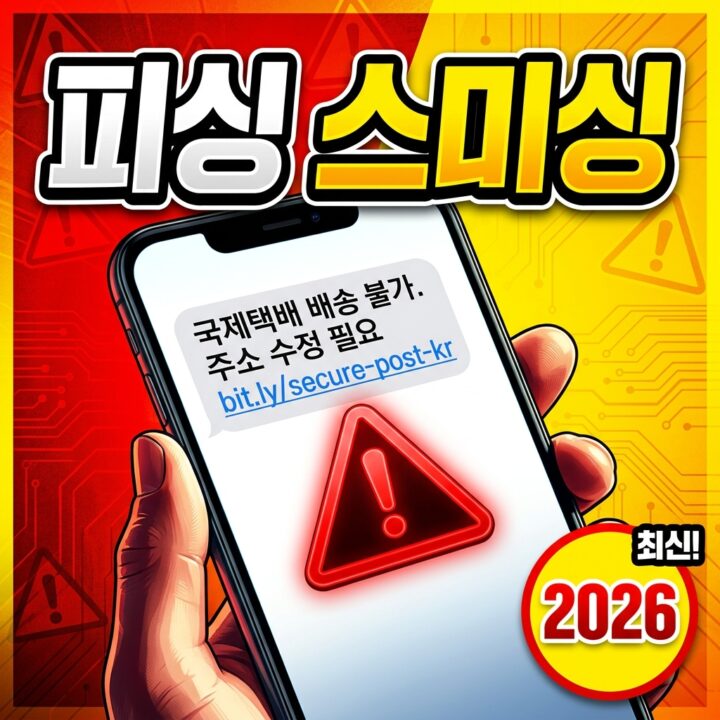 피싱·스미싱 예방 완벽 가이드 — 의심 링크·문자 사기 유형·URL 확인·2단계 인증·피해 신고까지