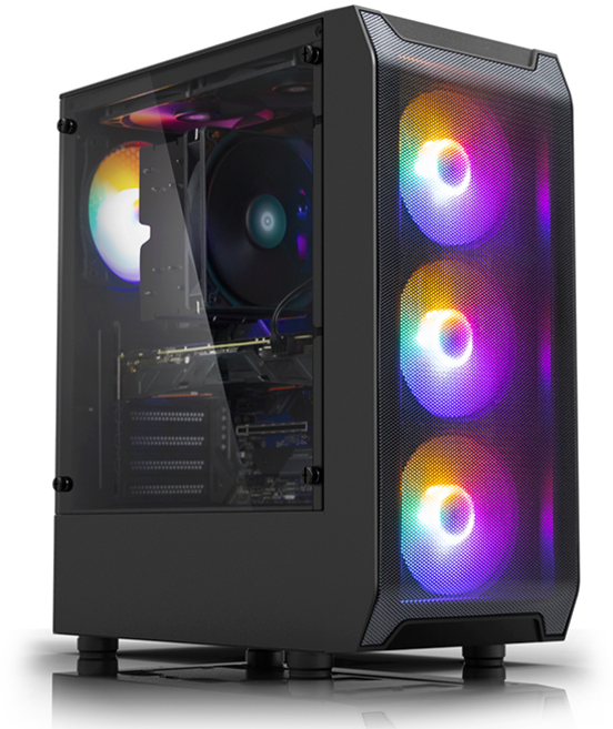 컴집 게이밍컴퓨터 GTA6 배틀그라운드 RTX 5060 R5-5600 실제 판매 상품 이미지