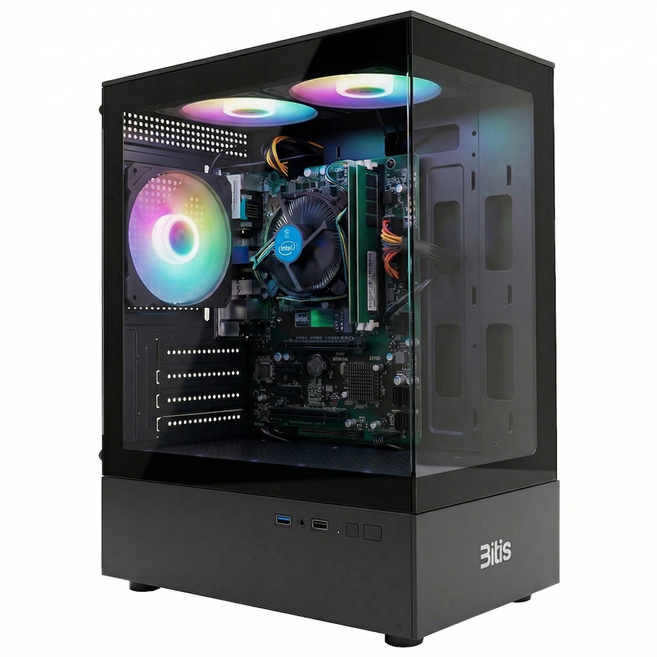 게이밍컴퓨터 조립PC 블랙 2번 i5-6500 WIN11 실제 판매 상품 이미지