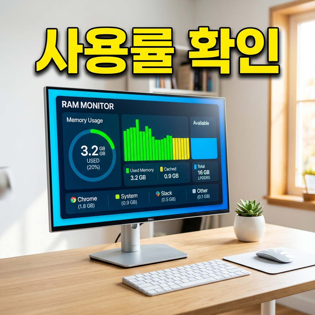윈도우 가상 메모리 설정 창에서 페이지파일을 자동으로 관리하도록 설정한 화면