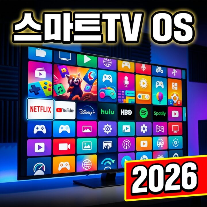 스마트 TV OS 완벽 비교 — webOS·타이젠·구글TV·로쿠, 앱·속도·편의 차이