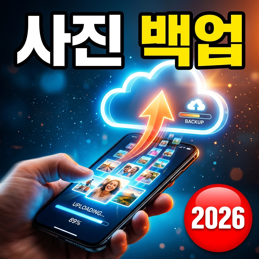 스마트폰 사진 백업하는 법 — 클라우드 자동 백업·PC 옮기기·용량 관리·이중 백업 완벽 정리