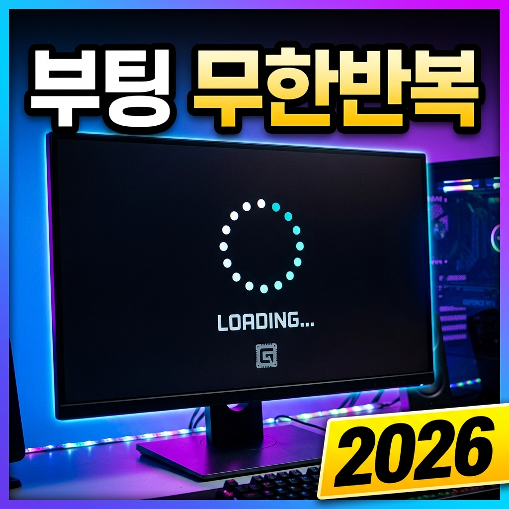 부팅 로고에서 멈춤·무한 재부팅 루프 원인과 단계별 해결법
