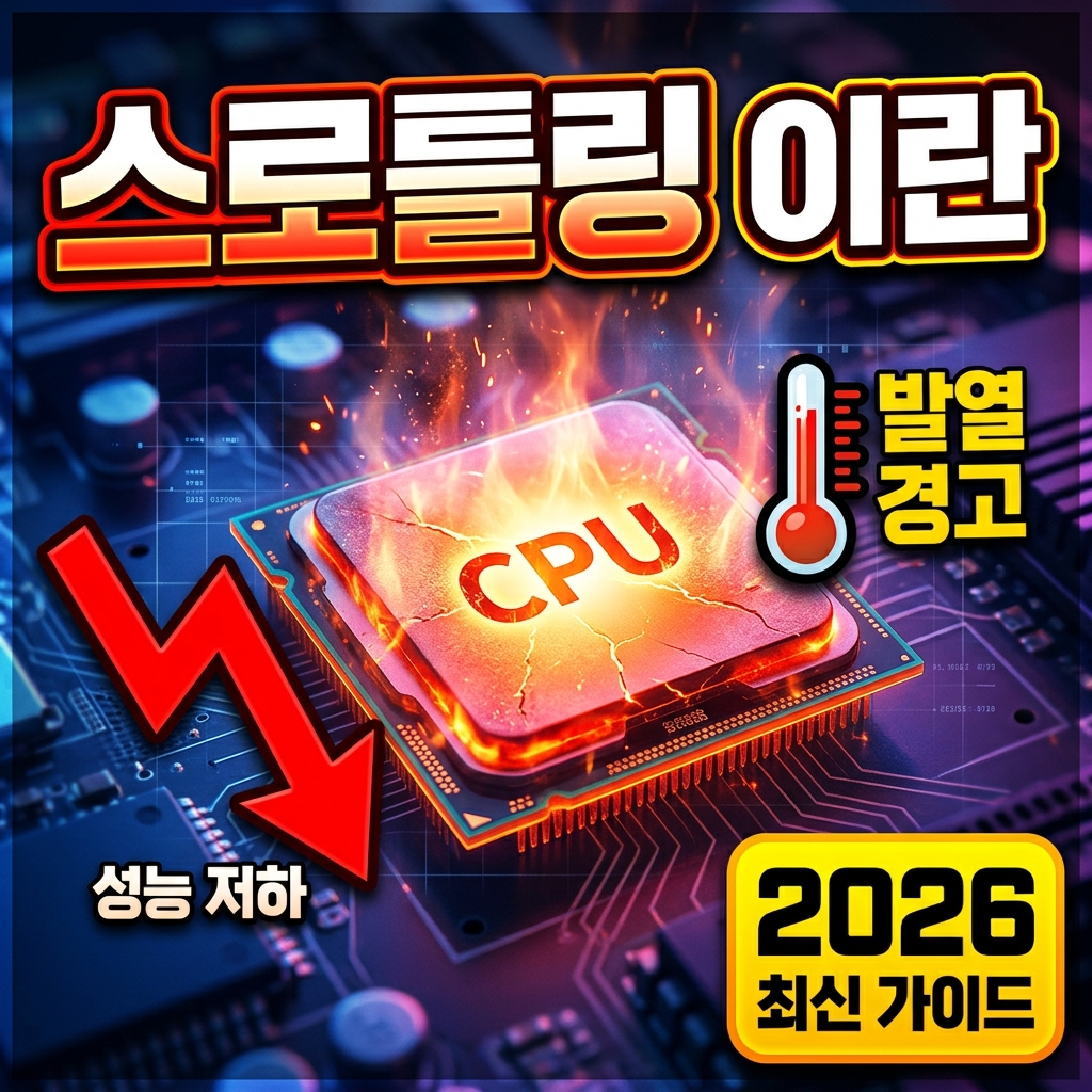 발열 스로틀링이란? 성능 저하 원인과 확인·완화 방법 총정리