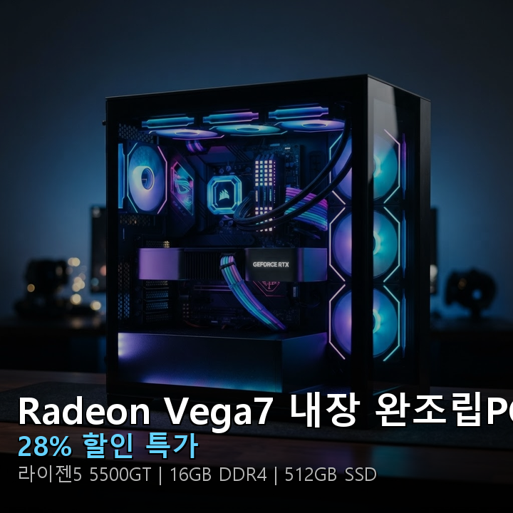 Intel UHD 내장그래픽 정보 없음 완조립PC 썸네일