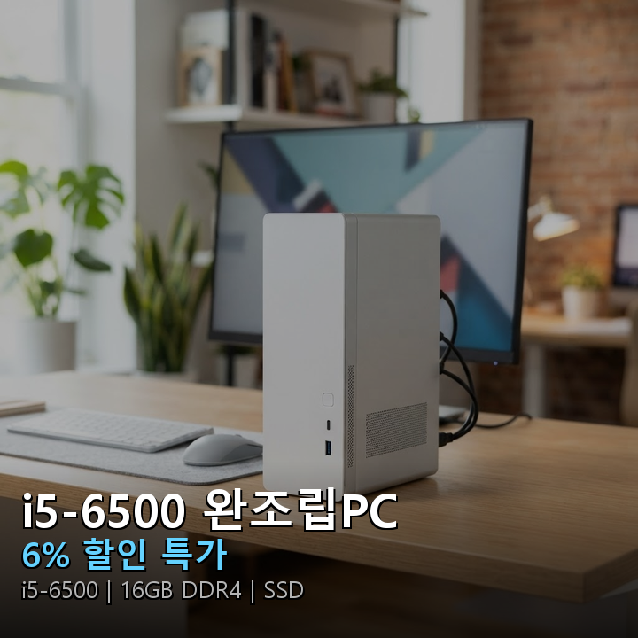 정보 없음 i5-6500 완조립PC 썸네일