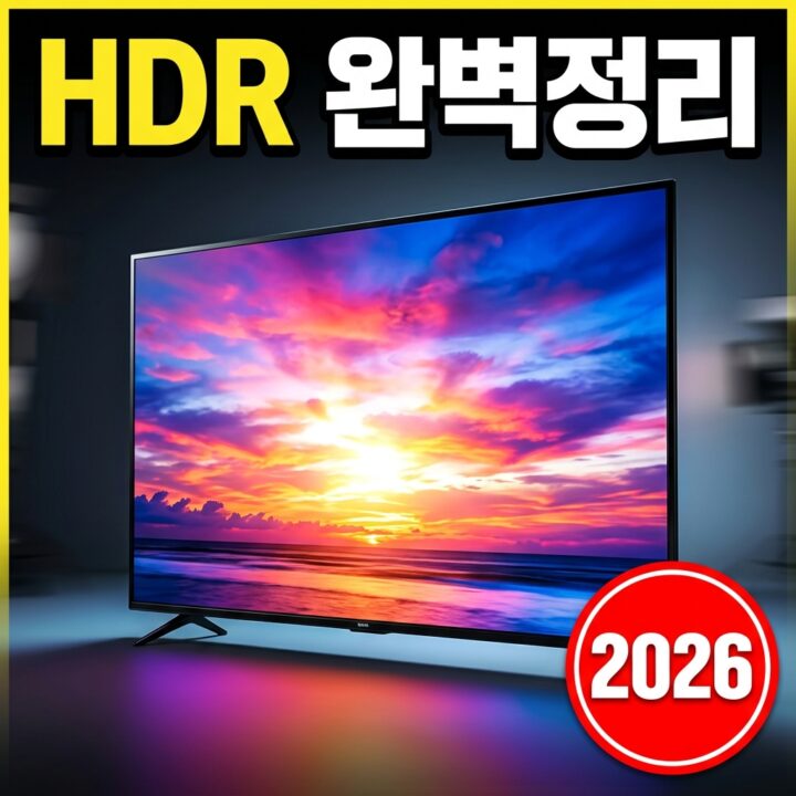 TV HDR과 돌비비전 완벽 이해 — HDR10·HDR10+·돌비비전 차이와 밝기·시청 조건