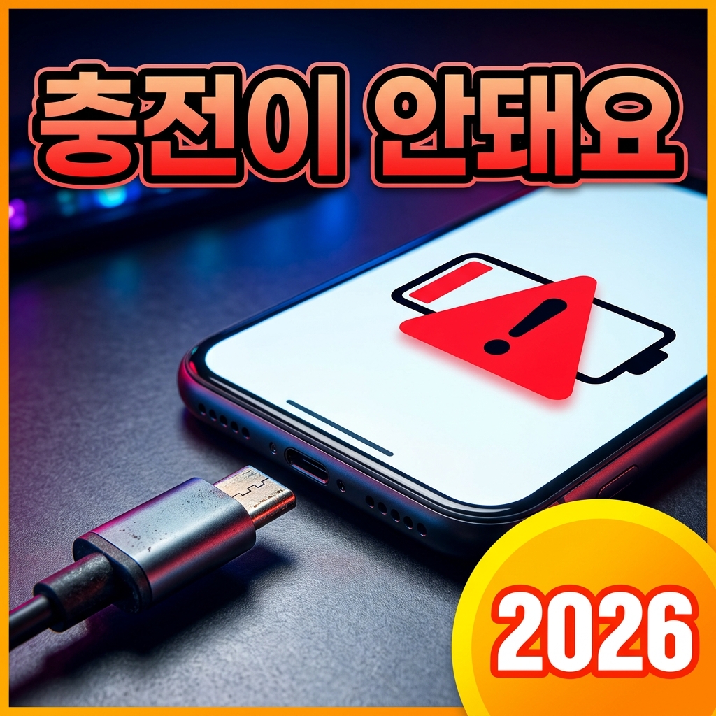 USB-C 충전이 안 될 때 원인과 해결법 — 케이블·충전기 W·PD 지원·포트 점검 총정리