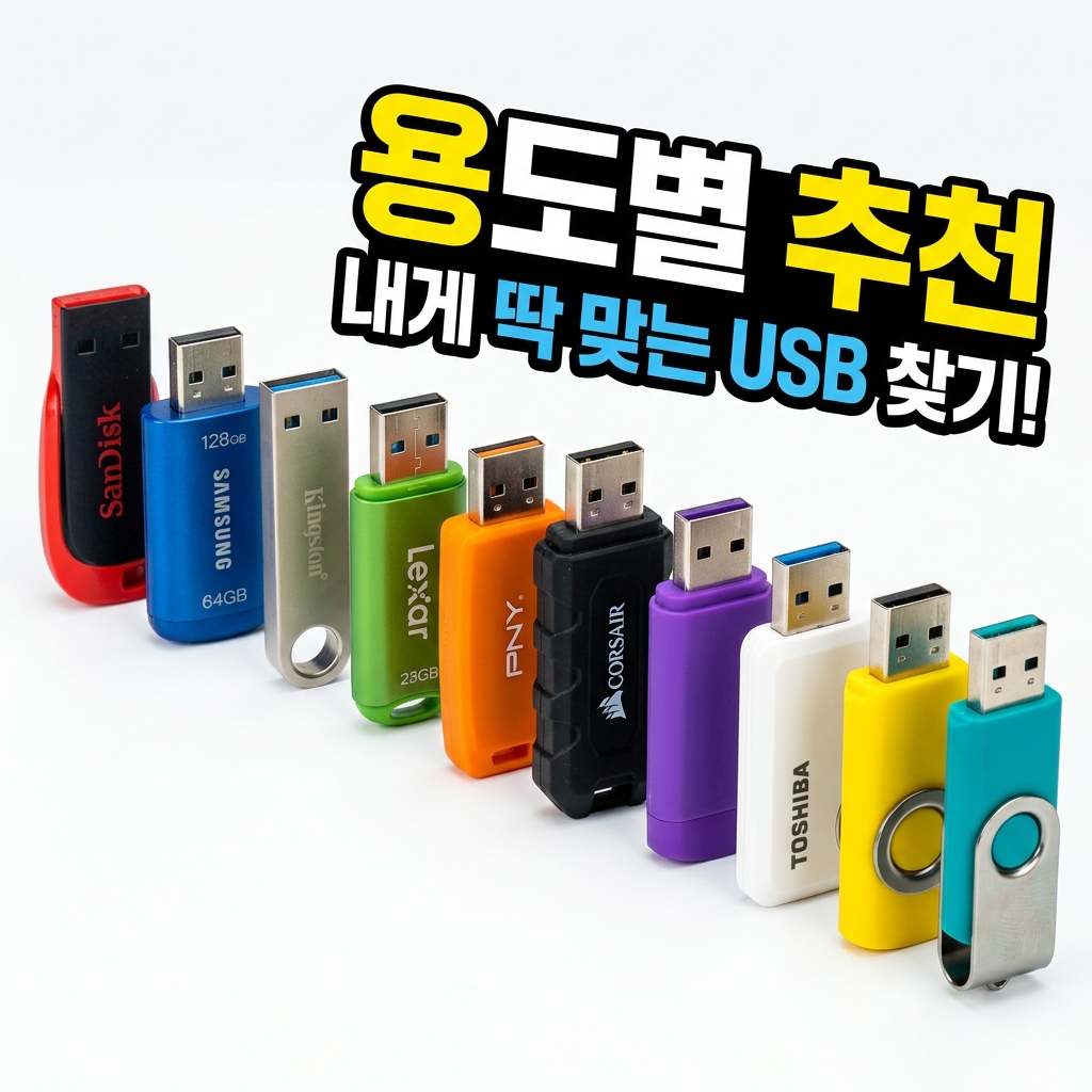 용량 검증 프로그램 화면에서 USB 메모리 실제 용량과 속도를 확인하는 모습