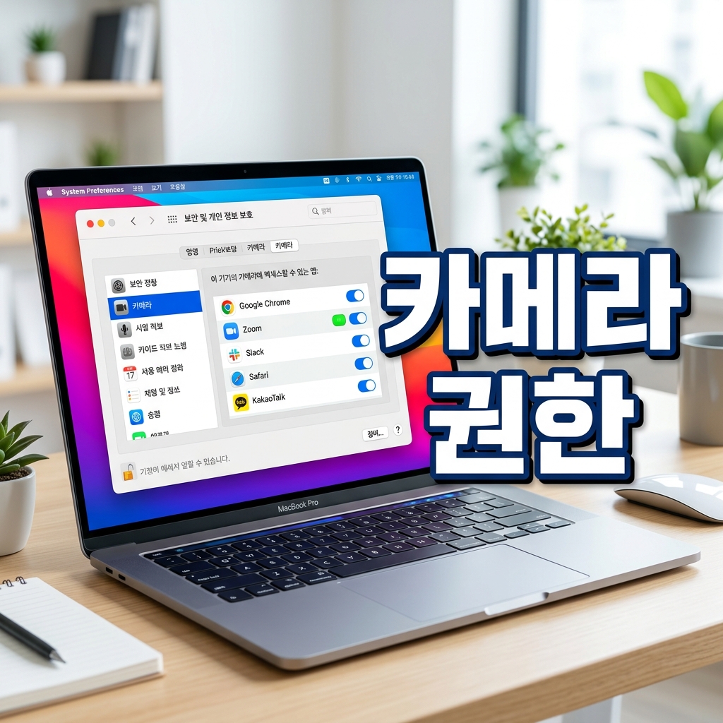 웹캠 USB 케이블을 데스크톱 본체 후면 포트에 직접 연결하는 모습
