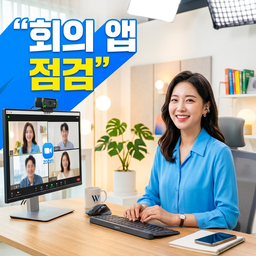 장치 관리자에서 카메라 드라이버 상태를 점검하는 화면