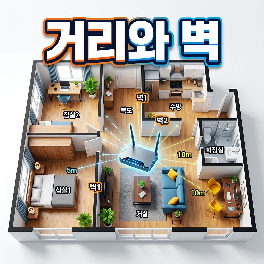 공유기 관리자 페이지에서 2.4GHz와 5GHz의 SSID와 밴드 스티어링을 설정하는 화면