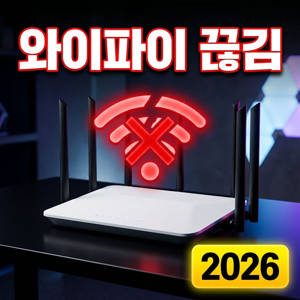 와이파이가 자꾸 끊길 때 원인과 단계별 해결법 — 전원관리·드라이버·채널·대역·공유기 총정리