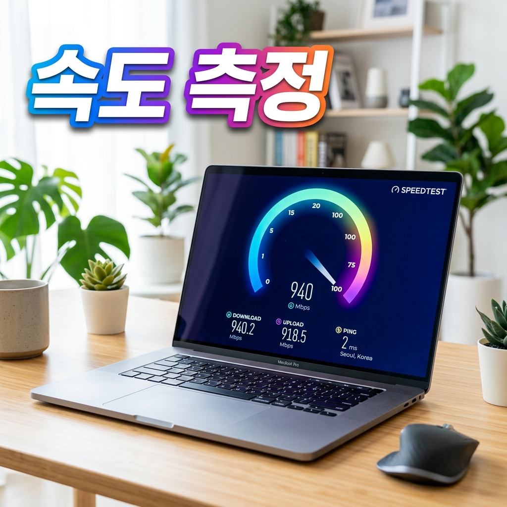 2.4GHz와 5GHz 와이파이 대역의 도달 거리와 속도 차이를 비교한 개념도