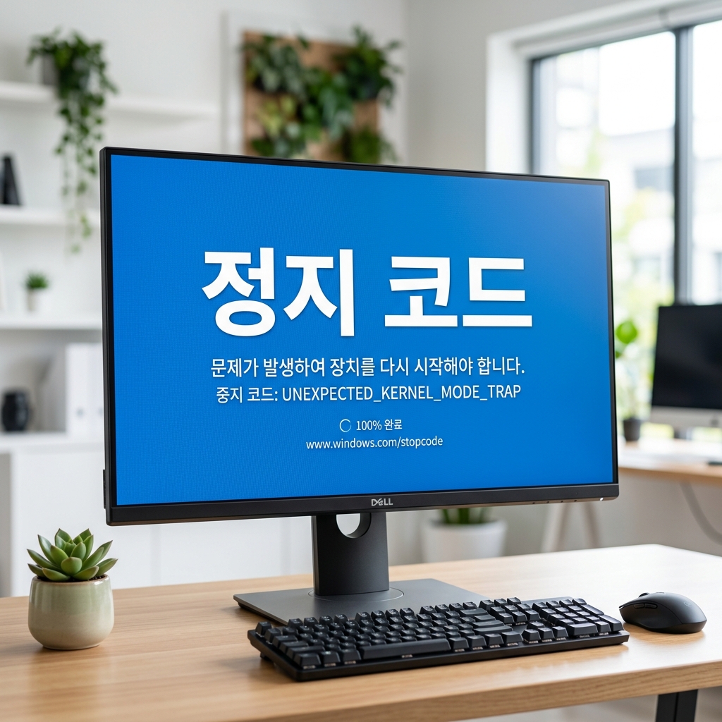 윈도우 이벤트 뷰어의 시스템 로그에서 BugCheck 오류 항목과 발생 시각을 확인하는 화면