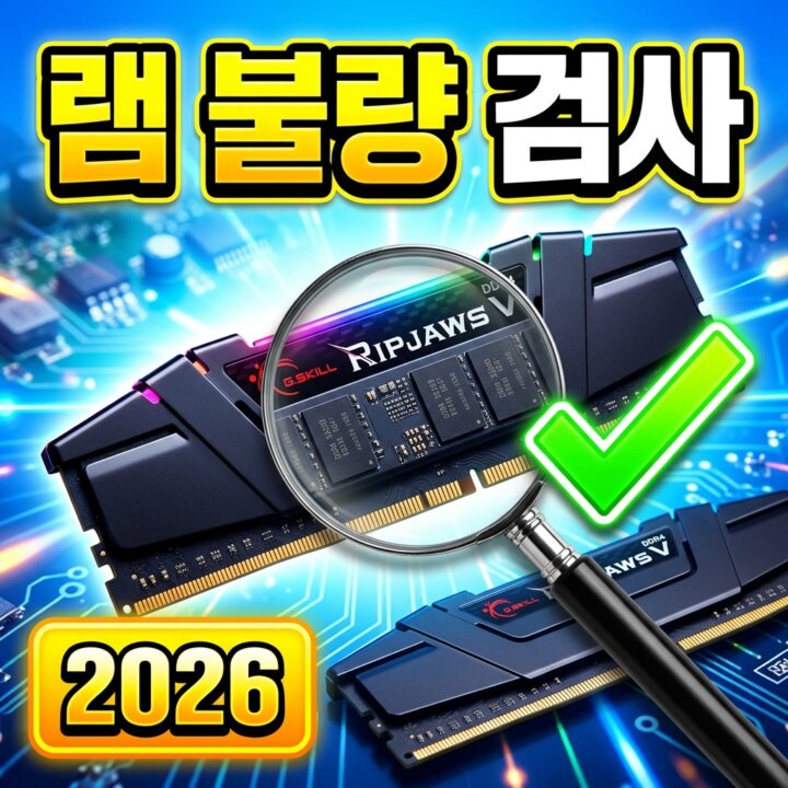 윈도우 메모리 진단·RAM 테스트 방법 — 오류 해석부터 불량 램 판별까지