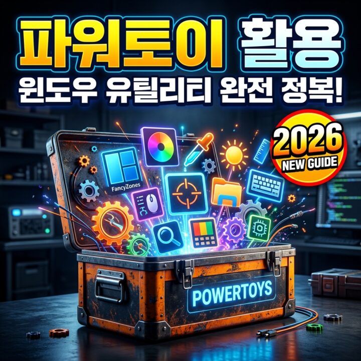 PowerToys 활용 가이드 — FancyZones·PowerRename·이미지 리사이저·텍스트 추출·항상 위 총정리