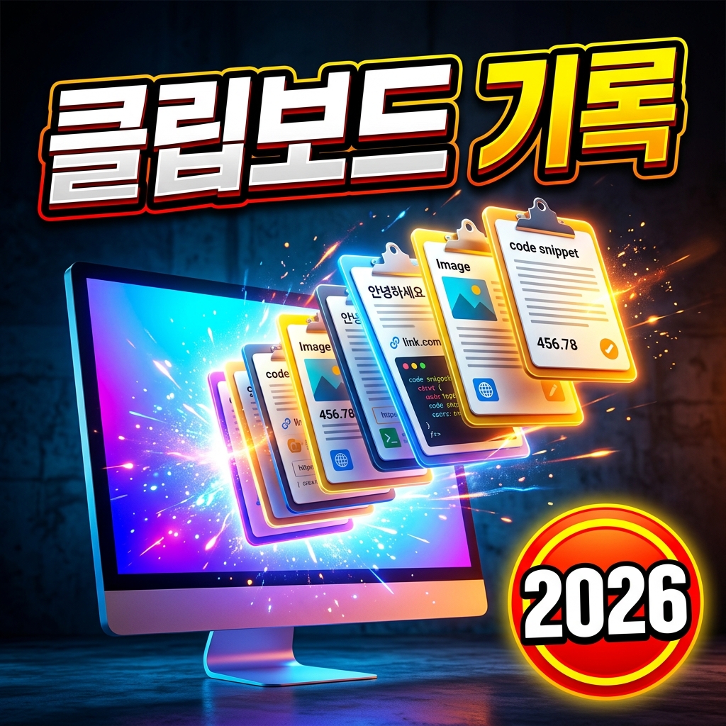 윈도우11 클립보드 기록 활용법 — Win+V로 여러 항목 저장·고정·기기 간 동기화·개인정보 지우기