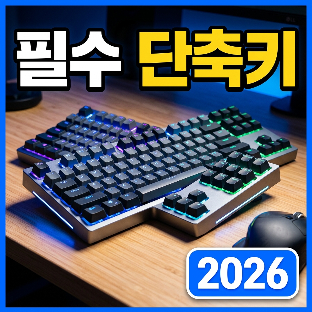 윈도우11 필수 단축키 총정리 — 창 정렬·가상 데스크톱·스냅·캡처·클립보드까지 생산성 단축키 모음