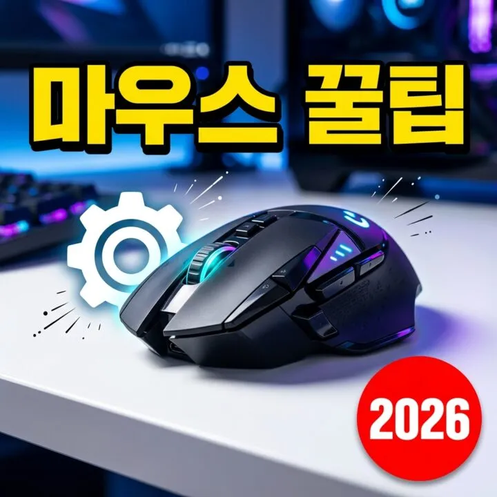 윈도우11 마우스 설정·활용 팁 — 포인터 속도·정밀도·스크롤 줄 수·포인터 강조·마우스 키·추가 버튼