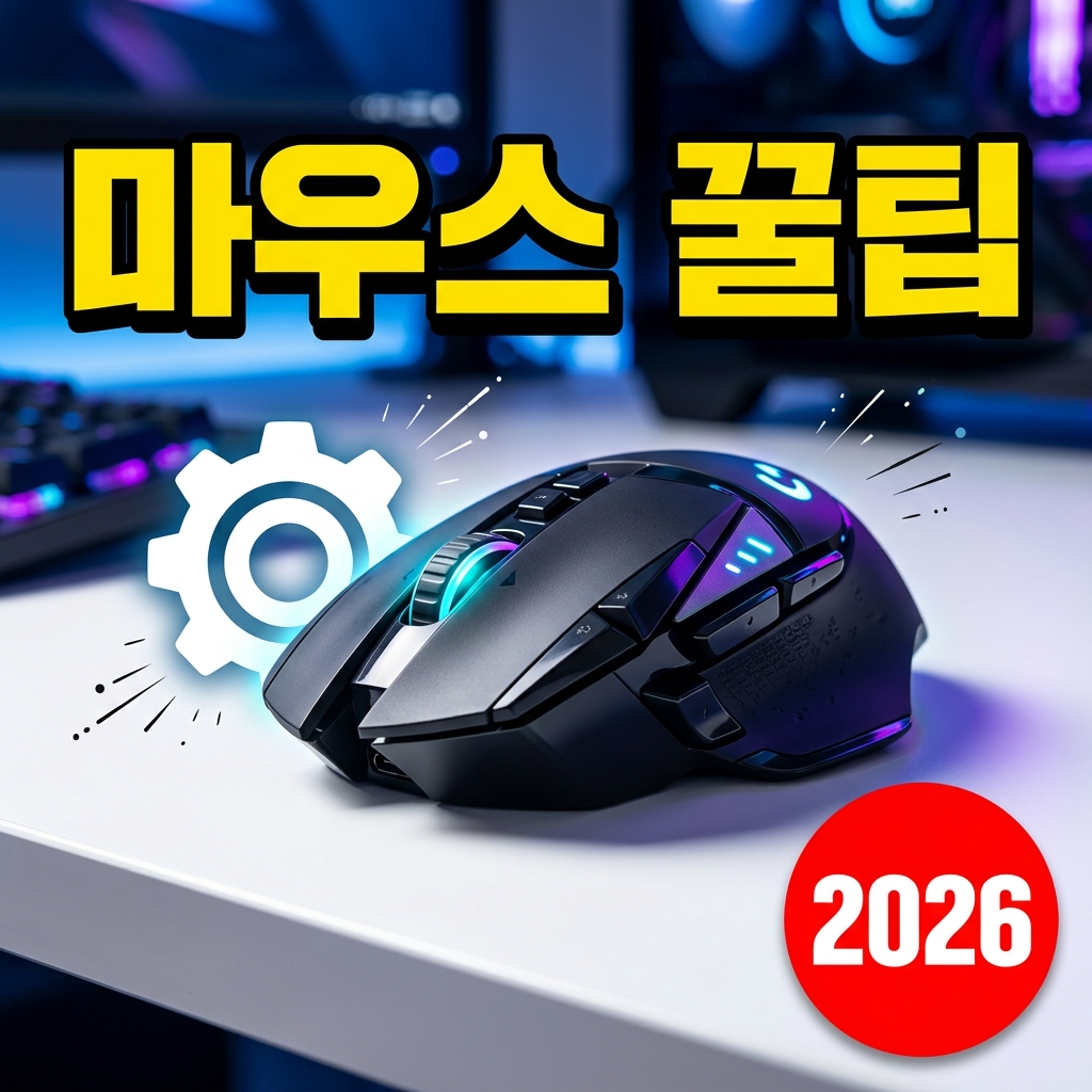 윈도우11 마우스 설정·활용 팁 — 포인터 속도·정밀도·스크롤 줄 수·포인터 강조·마우스 키·추가 버튼
