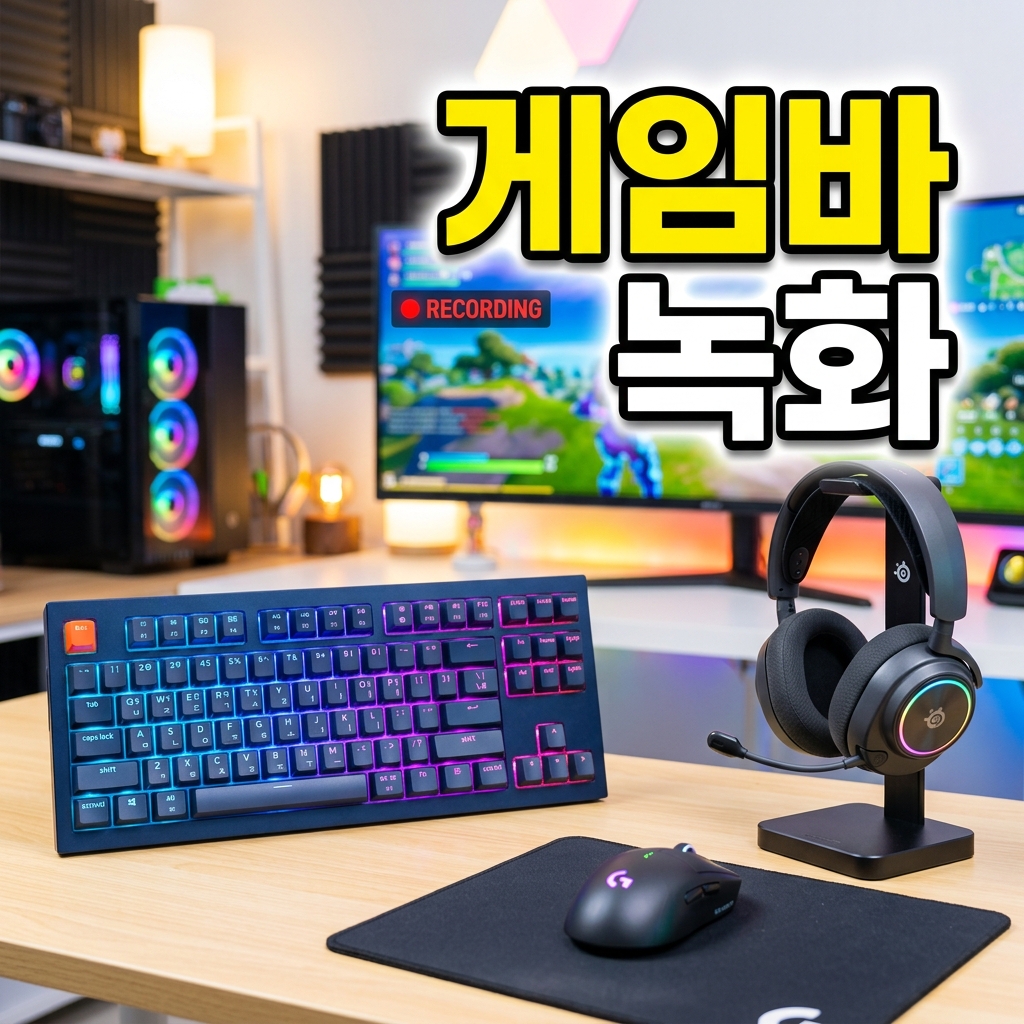 윈도우11에서 Win+G로 연 Xbox Game Bar의 캡처 위젯에서 녹화 버튼을 누르는 화면