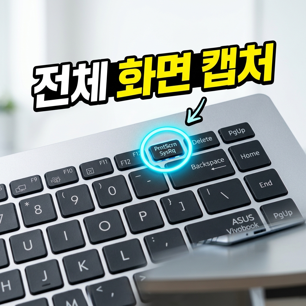 윈도우11 Win+Shift+S 캡처 도구 상단 도구 모음에서 사각형 영역을 드래그해 잘라내는 화면