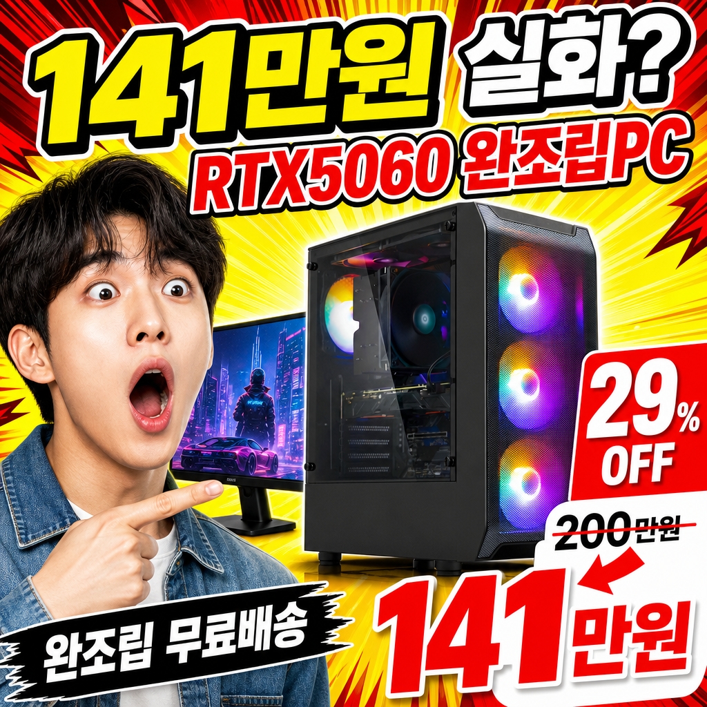 RTX 5060 R5-5600 사면 안 되는 이유가 없는 이유 | 실측 후기
