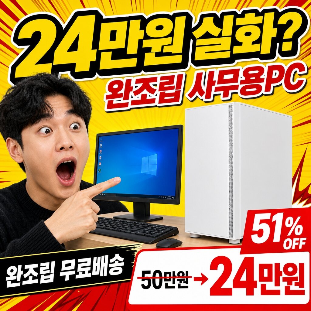 UHD 완조립PC 실측 후기 썸네일